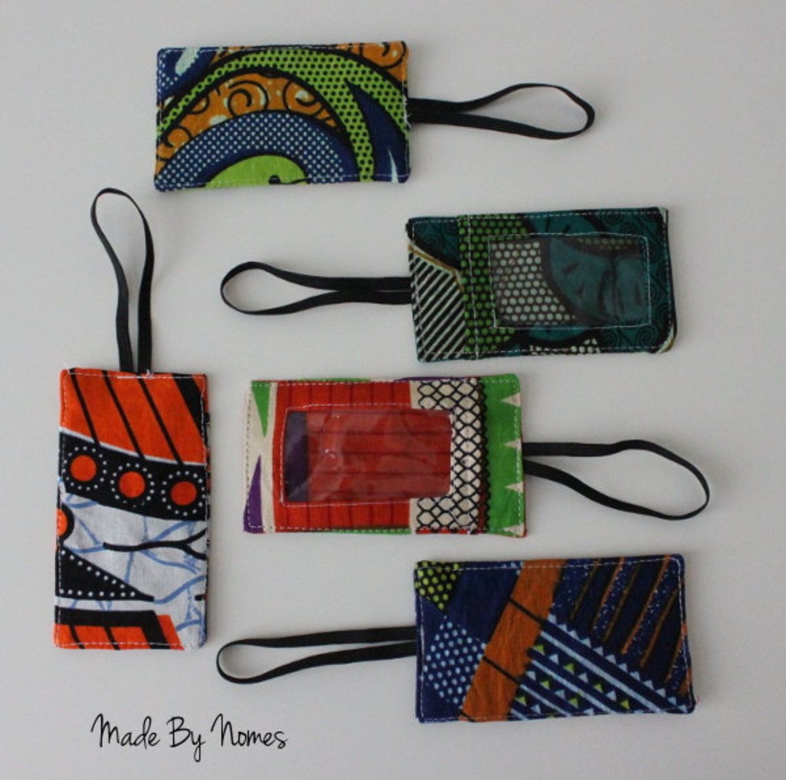 African Wax Print Fabric Luggage Tags for Suitcase Backpack - Etsy
