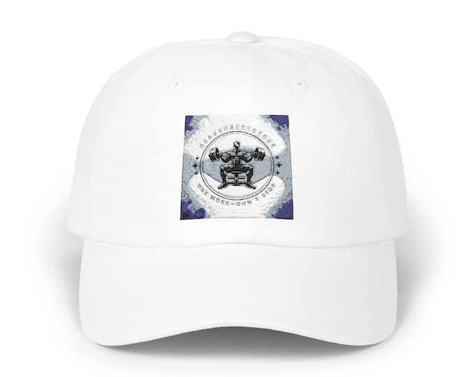 Vintage Weightlifting Crest Dad Cap | Classic Dad Cap