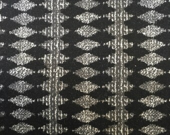 Michael Miller diamonds in the rough black fabric by the half metre