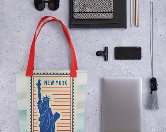 Wish You Were Here Tote (New York)
