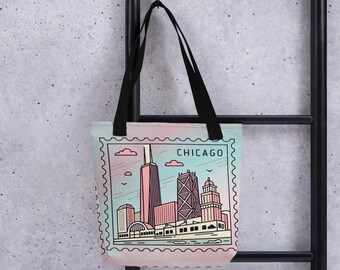 Wish You Were Here Tote (Chicago)