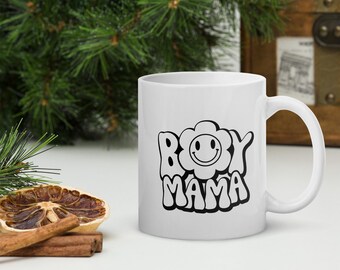 Boy Mom Coffee Mug