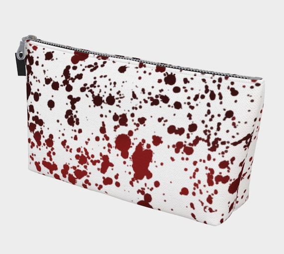Pocket Handbag Art Print Coin Purse Makeup Bag Zip Canvas Purse Wallet