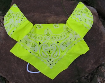 Bonnets in Bandanna Prints for Horses, Ponies, Drafts, Warmbloods, Mules and Mini Size