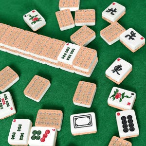 Teapot American Mahjong Set, Tea Time Acrylic Game Tiles, Cottage Decorative Mah Jongg Gift image 7