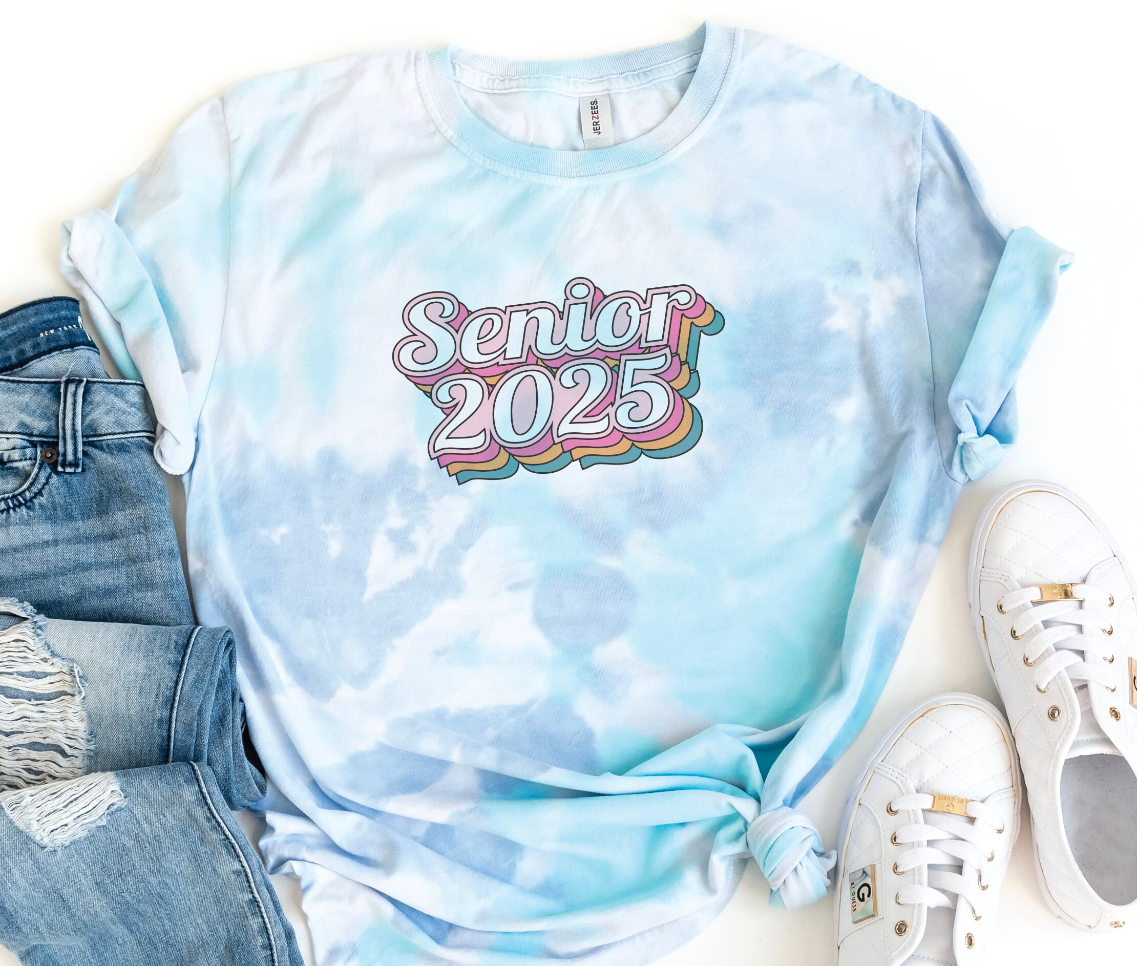 Tie Dye Senior 2023 Shirt Class of 2024 High School Senior - Etsy
