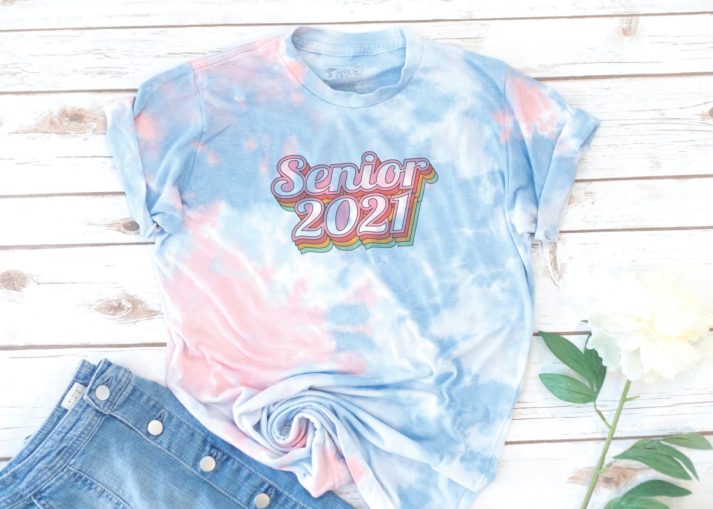 tie dye senior shirts