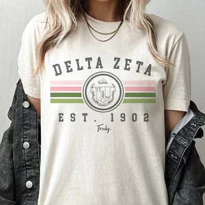Sorority Crest Shirt, Vintage, Alpha Chi Omega, Delta Gamma, Recruitment, Gamma Phi Beta, Alpha Gamma Delta, School Shirt, Kappa Delta