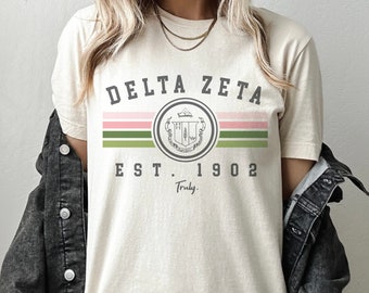 Sorority Crest Shirt, Vintage, Alpha Chi Omega, Delta Gamma, Recruitment, Gamma Phi Beta, Alpha Gamma Delta, School Shirt, Kappa Delta