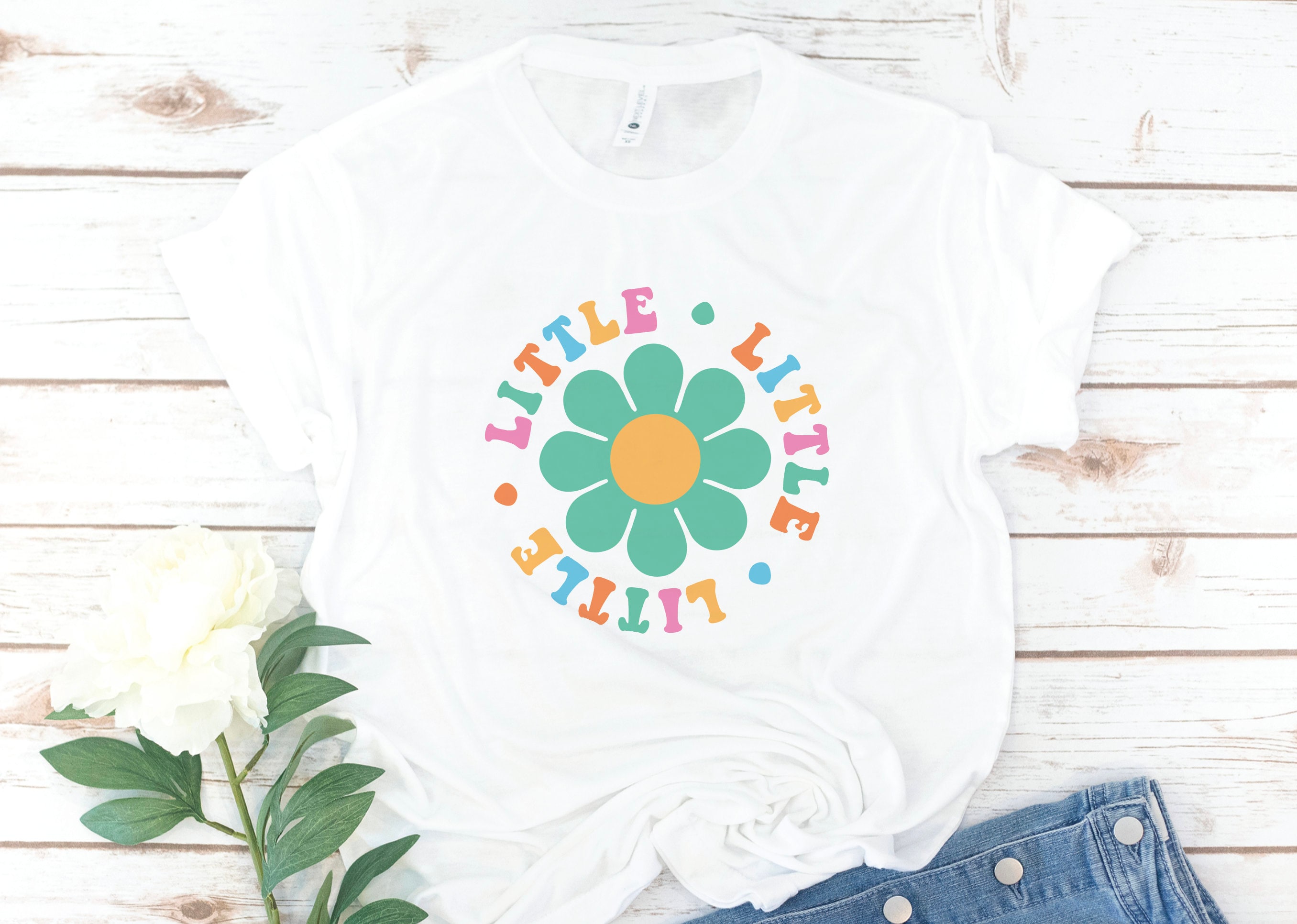 Sorority Big Little Shirt Retro 60s 