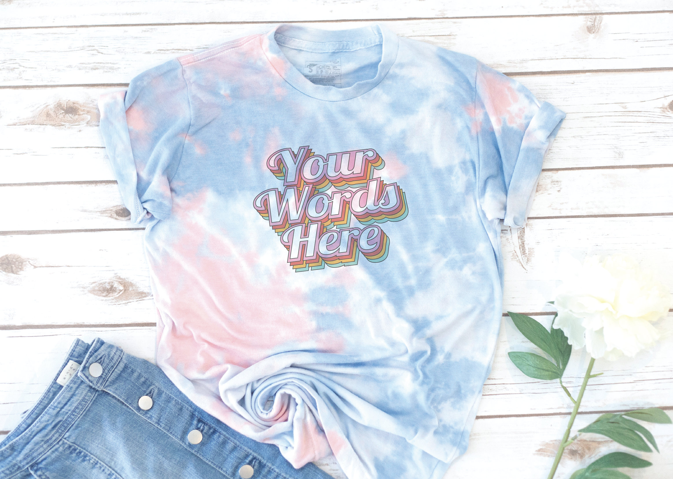 retro tie dye shirts
