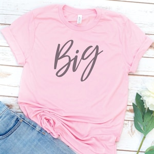 Big Little Shirts, Script, GBig, Big, Little, Reveal, Big little reveal, sorority, Big Sis, Little Sis, Sorority gift
