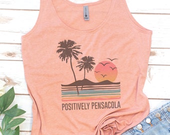 Positively Pensacola, Dusty Pink Women's Tank