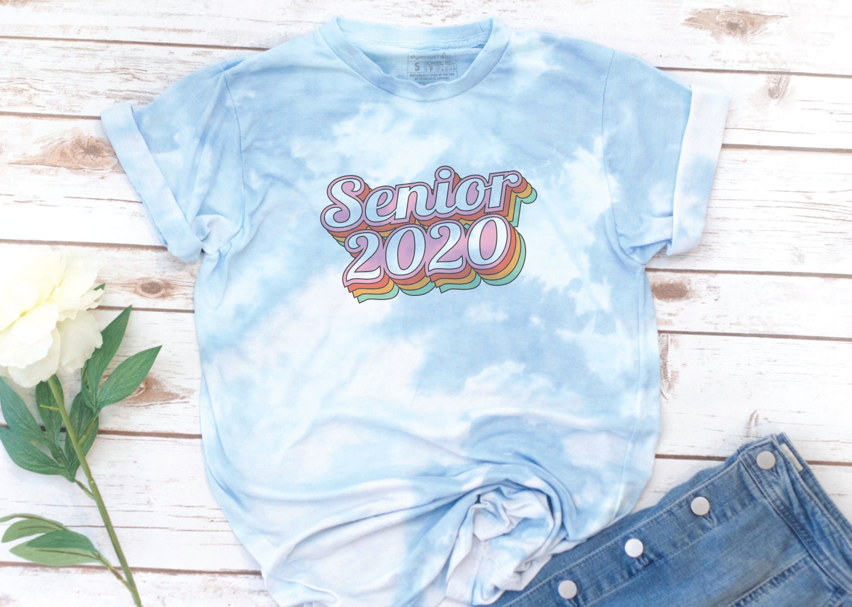 tie dye senior shirts