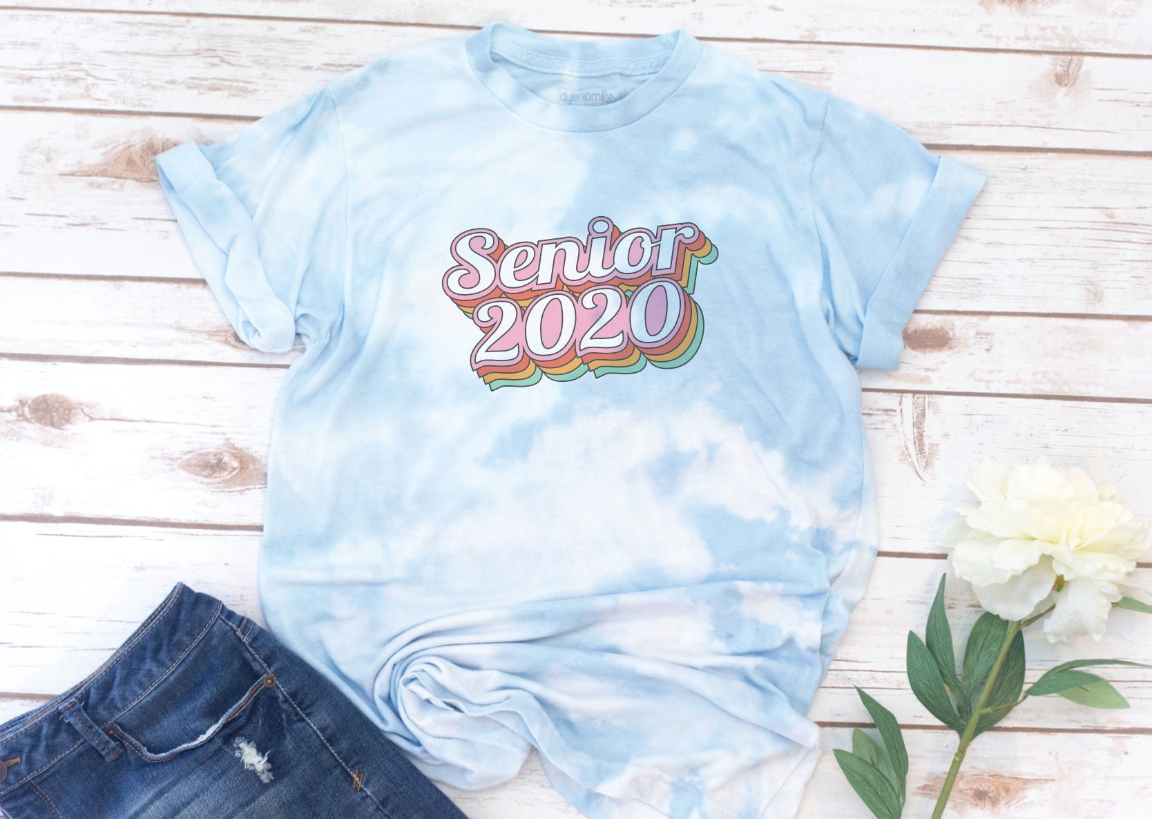 tie dye senior shirts