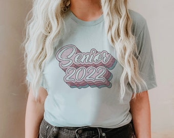 Senior Class shirt, Class of 2024, Senior 2025, Senior shirt, Class of 2026, High School Senior, College Senior, Graduation, Vintage, Retro