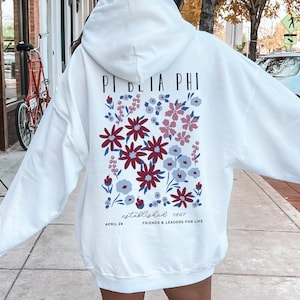 Pi Beta Phi Flower Market Poster Shirt, Pi Phi Hoodie, Pi Beta Phi Flower Sweatshirt