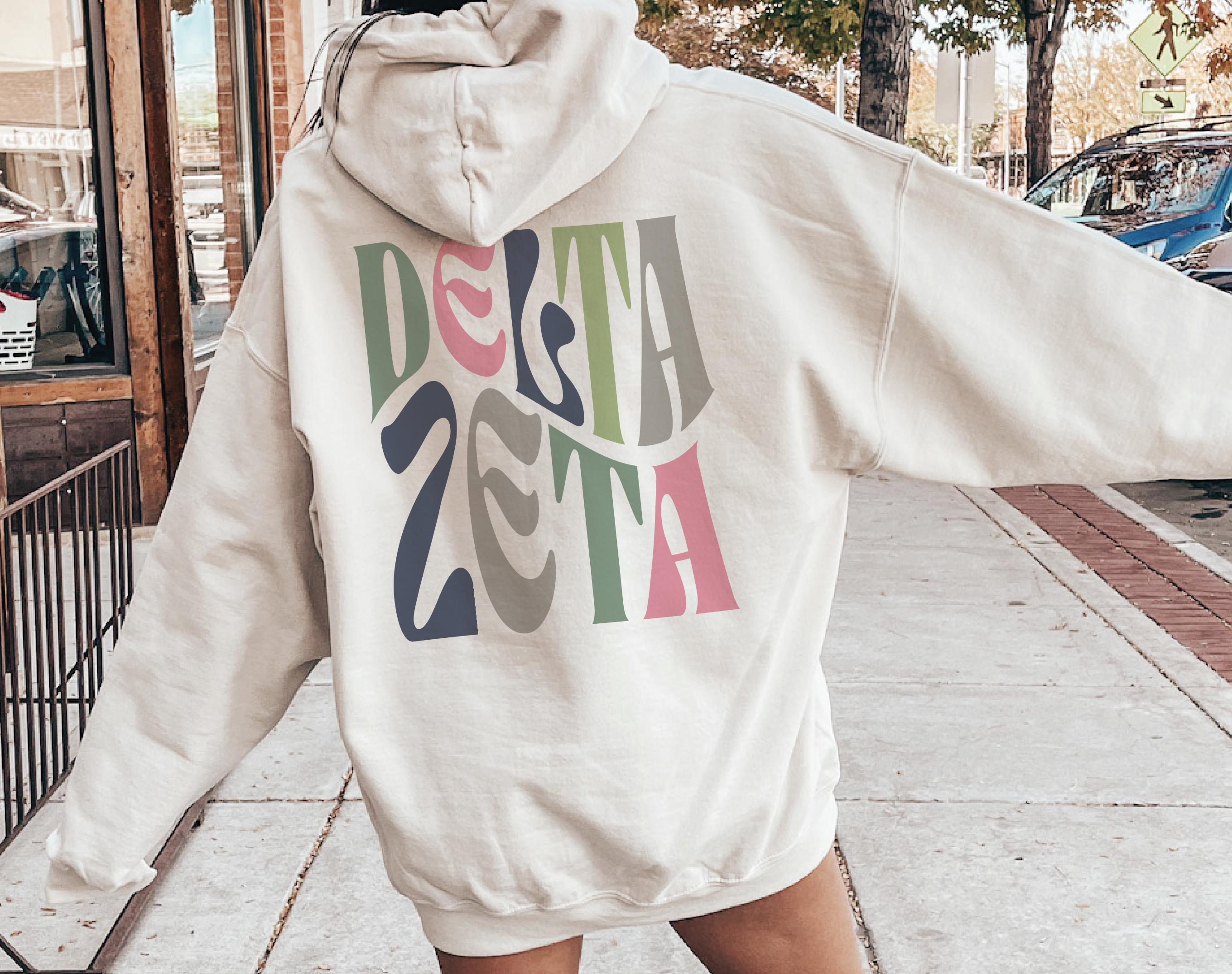 Vintage Delta Zeta Sweatshirt - Etsy Vintage Delta Zeta Sweatshirt - Etsy