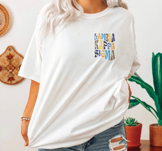 Lambda Kappa Sigma Oversized Shirt, LKS Pharmacy Fraternity