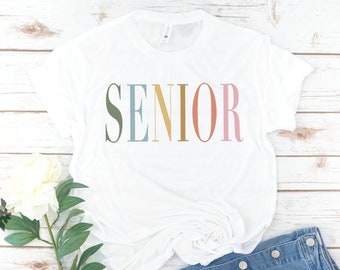 Senior shirt, Senior 2022, Class of 2023, Class of 2024, High School Senior, Seniors 2022, Seniors 2023, Graduation, Vintage, Retro