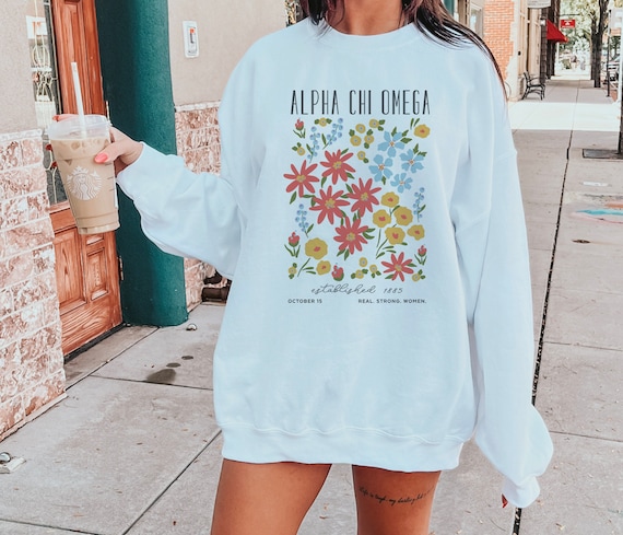 Alpha chi omega shirt top