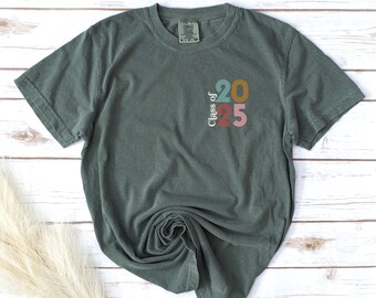 Senior 2024 Shirt, Comfort Colors, Year Shirt, Retro, Vintage, Class of 2026, Class of 2025, seniors 2024, Comfort Colors