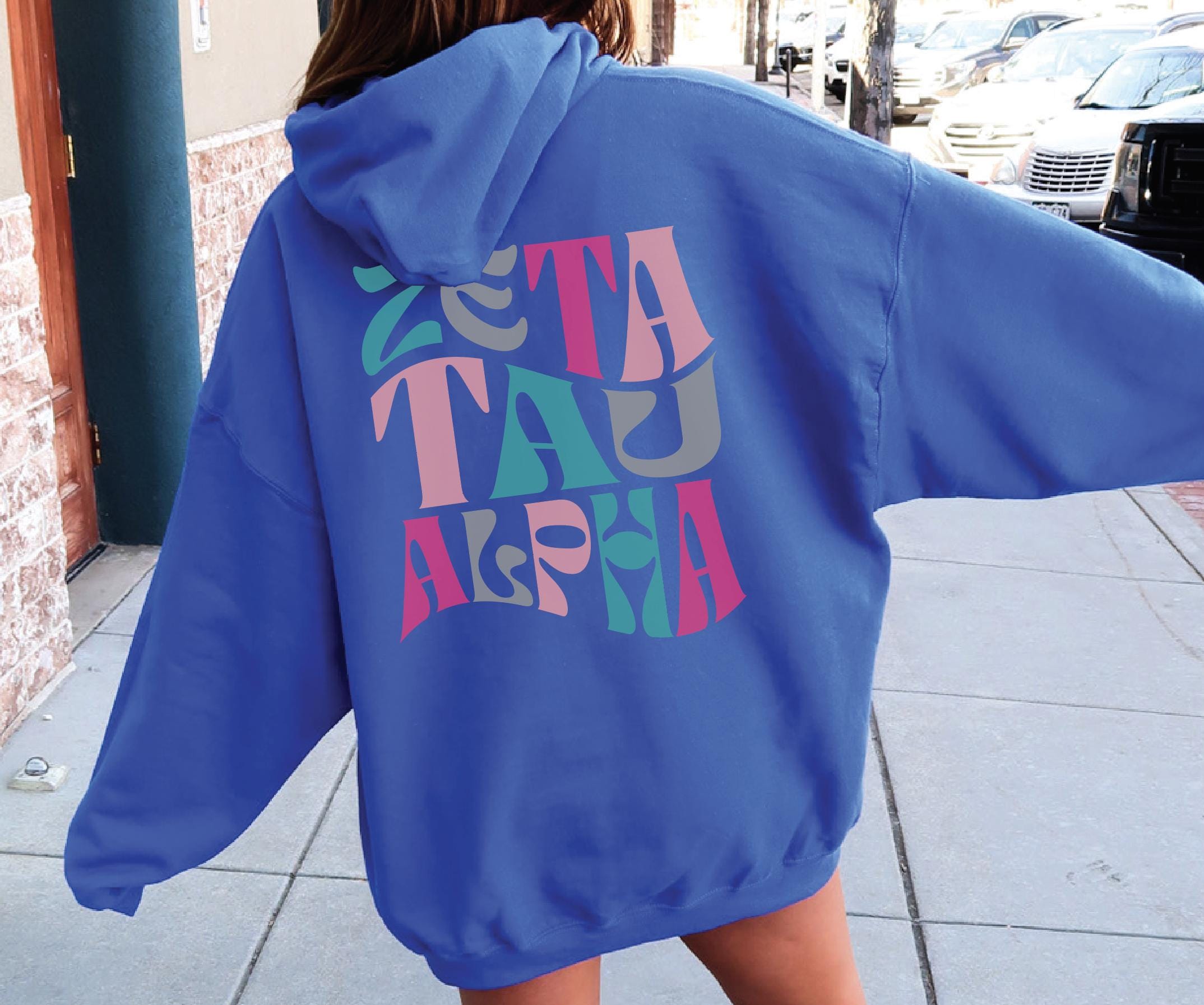 【送料0円】 Alpha Tau Zeta Sweatshirt Etsy - トップス