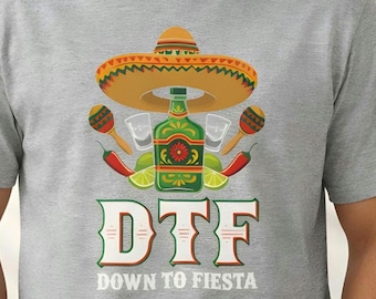 Cinco de Mayo-shirt | Mexicaans T-shirt Fiesta Party |  Taco Tuesday Drinking Gift Tequila Lover Gift uniseks shirt, cadeau voor feestvader