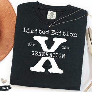 T-shirt personnalisé Comfort Colors® : design classique de la génération X, chemise J'ai eu 25 ans, t-shirt amusant pour les 50 ans, cadeau de l'année de naissance 1976