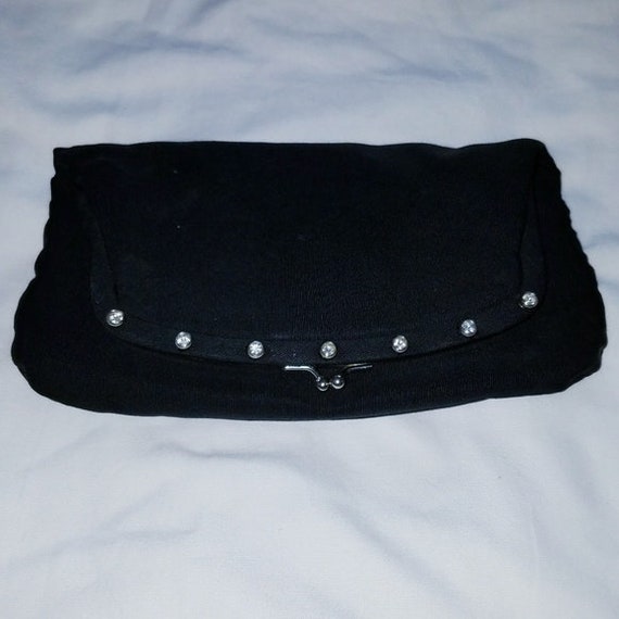 Julius Resnick Black Evening Bag, 1950s