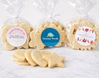 Gebäck Zuckerkeks Rezept | Soft Cut-Out Cookies (druckbare digitaler Download)