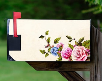 Rose Mailbox Covers Magnetic Spring Seasonal Decor - VWAQ MBM46