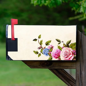 Rose Mailbox Covers Magnetic Spring Seasonal Decor - VWAQ MBM46