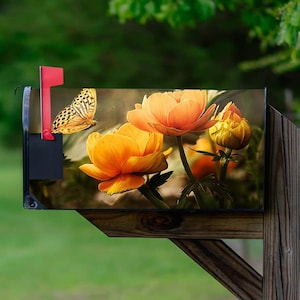Floral Mailbox Covers Magnetic Flower Mailbox - VWAQ MBM49