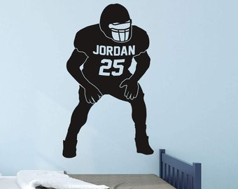 15 x FOOTBALL WALL decal sticker ART DECOR boys bedroom