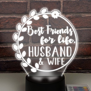 Wedding Gift For Couple Unique Anniversary Best Friends  - VWAQ BACR35