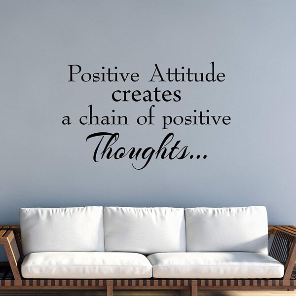 Positive Wall Decal Etsy