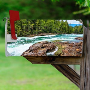 Summer Mailbox Covers Magnetic Forest Tree Decorative Mailbox Nature - VWAQ MBM16