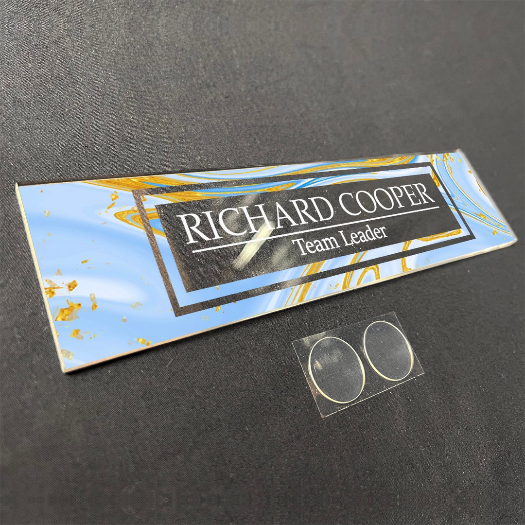 Acrylic Sign Office Door Name Plate Aesthetic Decor , for Desk or Wall ...