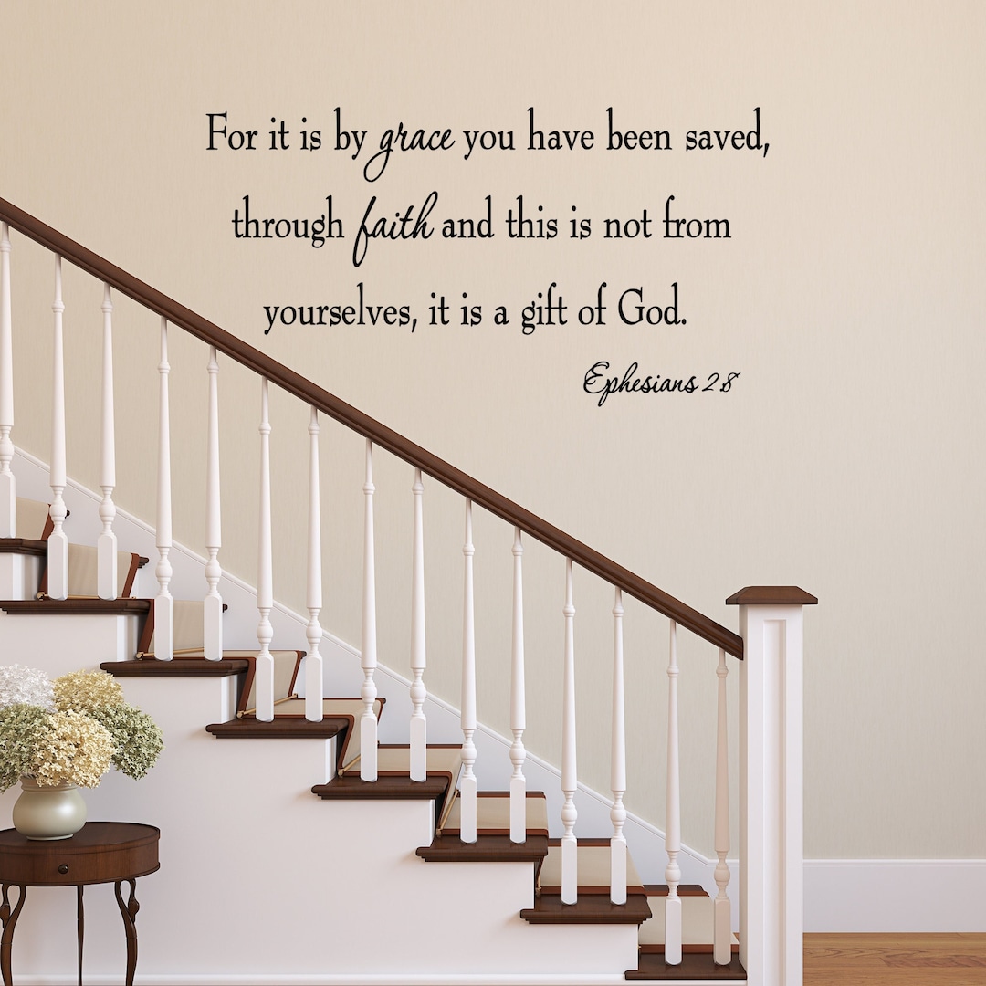 Christian Faith Stickers Bible Verse Scripture Wall Decal