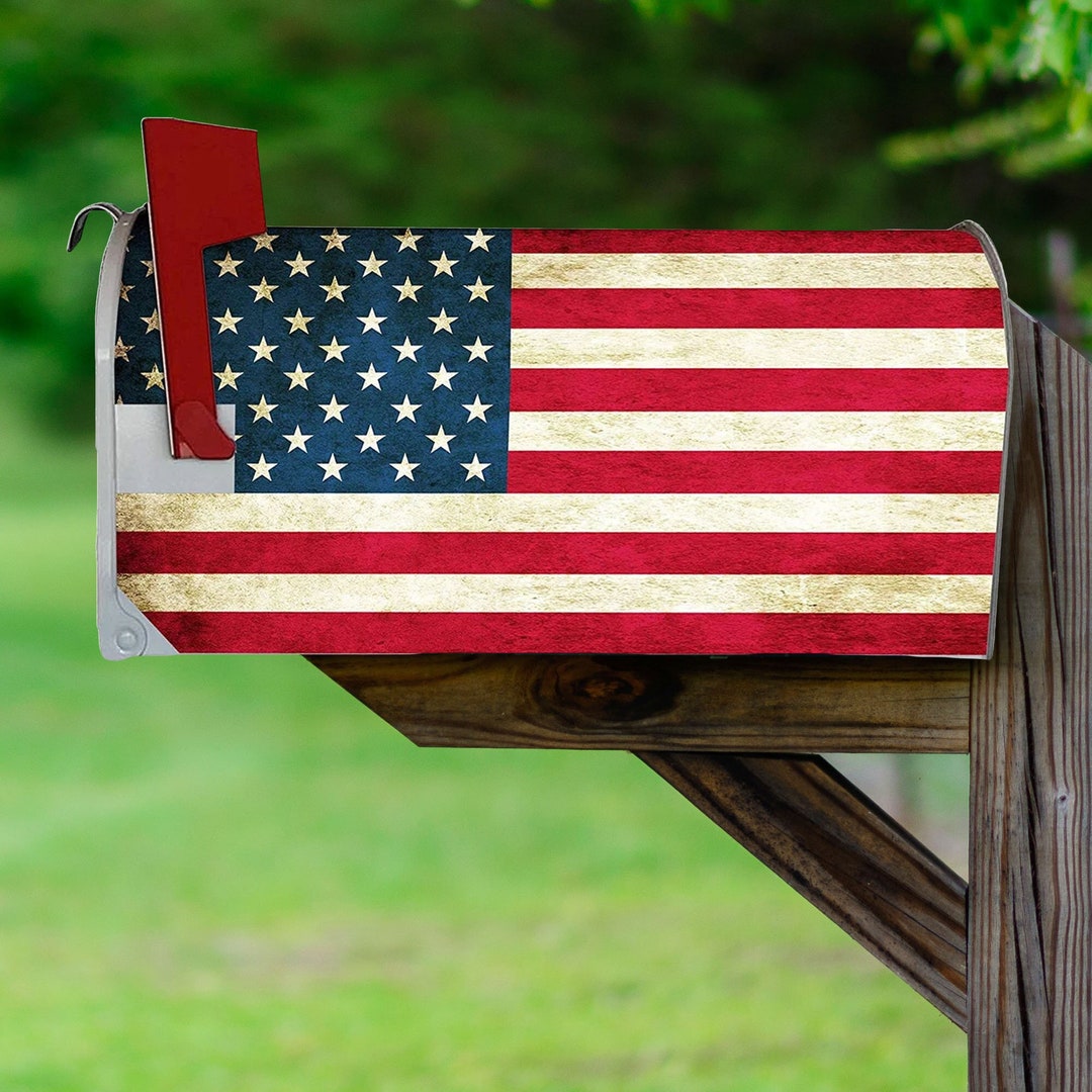 Patriotic Mailbox Cover American Flag Mailbox Covers