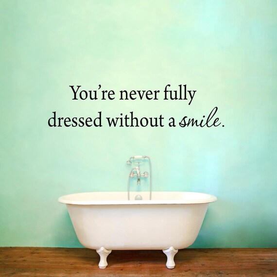 VWAQ Nunca estás completamente vestido sin una sonrisa Wall - Etsy México VWAQ Nunca estás completamente vestido sin una sonrisa Wall - Etsy México