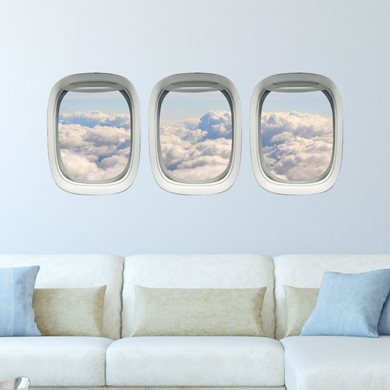 Airplane Window - Throw Pillow