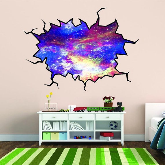 Wall Decor Stickers For Kids Art For Bedrooms 3D Vinyl Home Decor