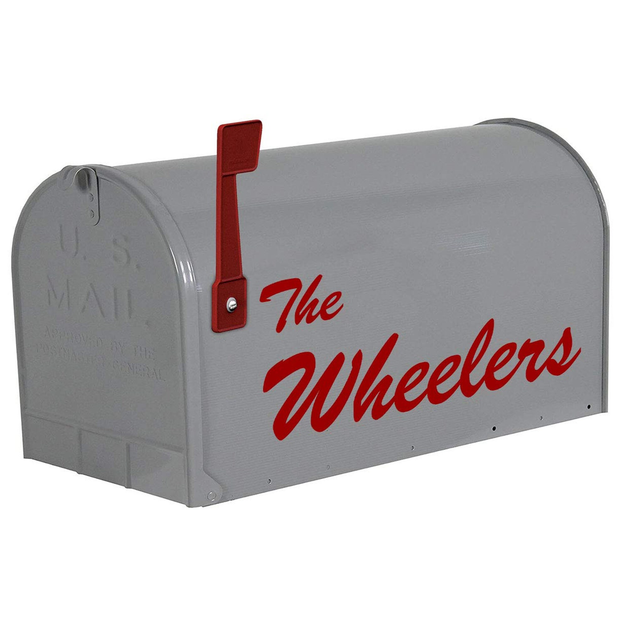 Mailbox Custom Name Decal Personalized Mailbox Name Letters Etsy