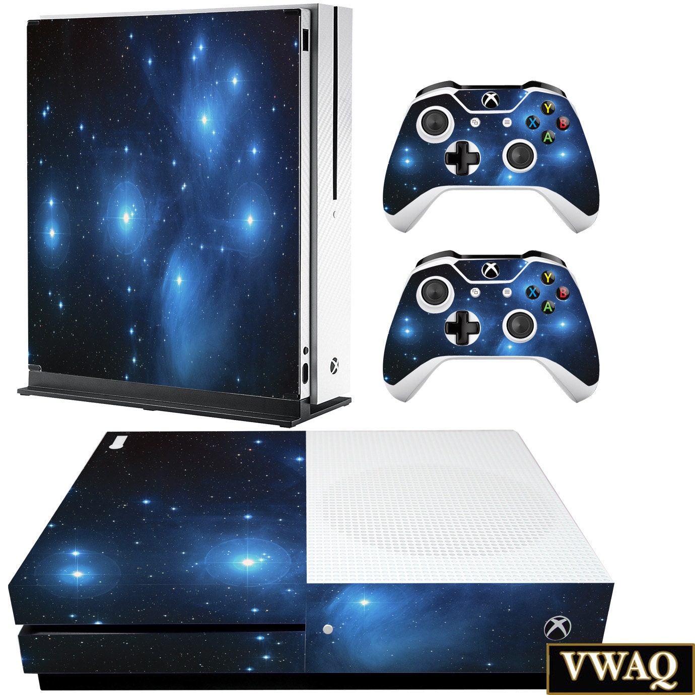 Xbox One Slim Galaxy Skin Decal - for Console and Controllers Space Skin  for Xbox One S VWAQ-XSGC1 - Etsy, image size:1380x1380