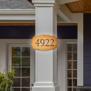 Plaque de numéros d'adresse, Numéros de maison en aluminium, Plaque de numéro de maison, Plaque d'adresse pour maison, Plaque personnalisée, Plaque de maison en métal - VWAQ-AS3S5