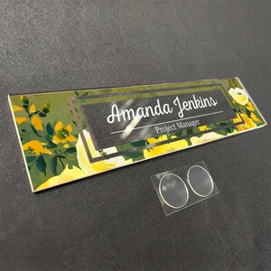 Office Door Name Plate, Acrylic Sign, Aesthetic Decor for Desk or Wall ...