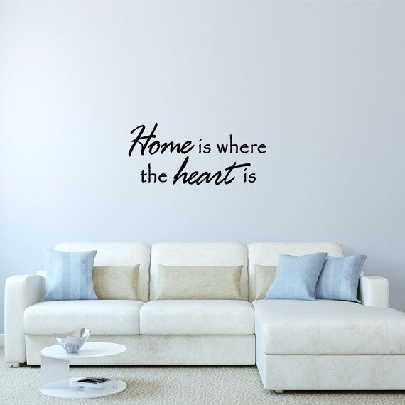 Home is where mom is Wall Stickers Wall Art Quote Home decoration UK qw25