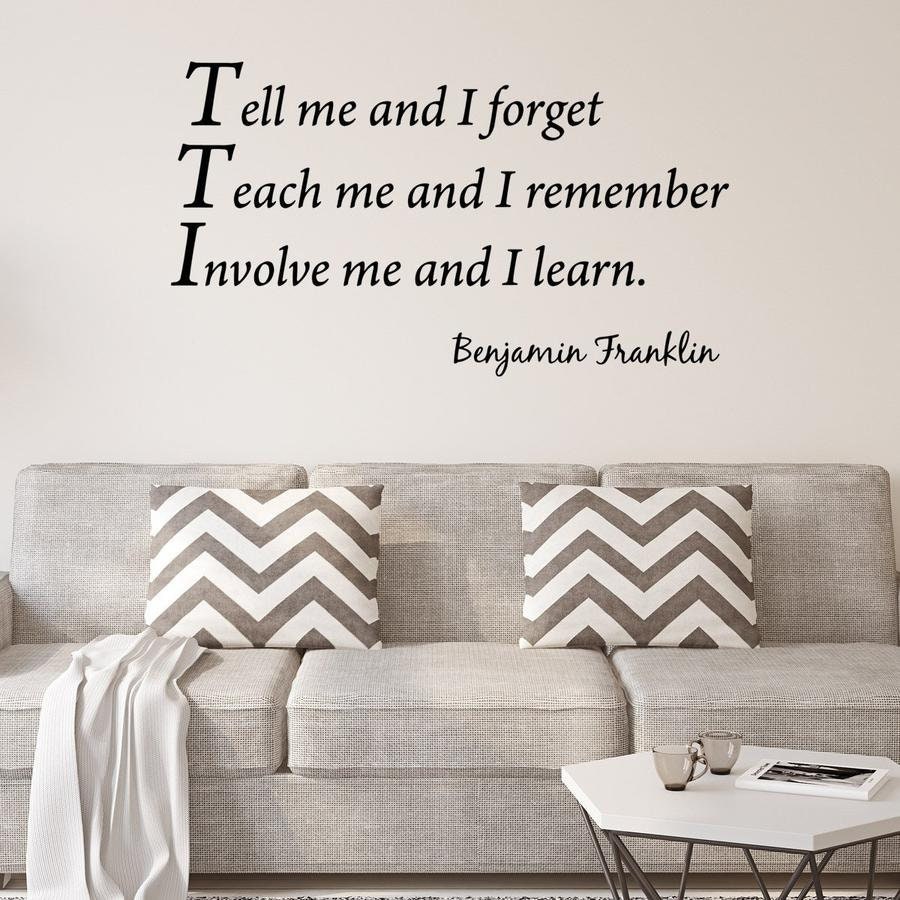 Teach Me And I Forget Tell Me And I Forget Teach Me And I Remember Involve Me And | Etsy Nederland